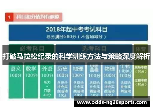 打破马拉松纪录的科学训练方法与策略深度解析